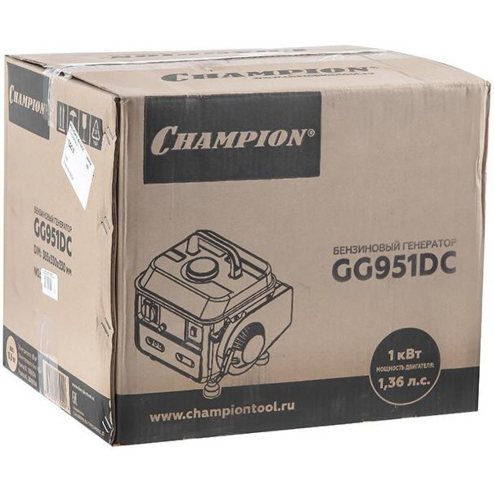Бензиновый генератор «Champion» GG951DC #6