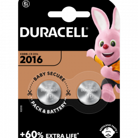 Ком­плект ба­та­ре­ек «Duracell» CR2016, 2 шт