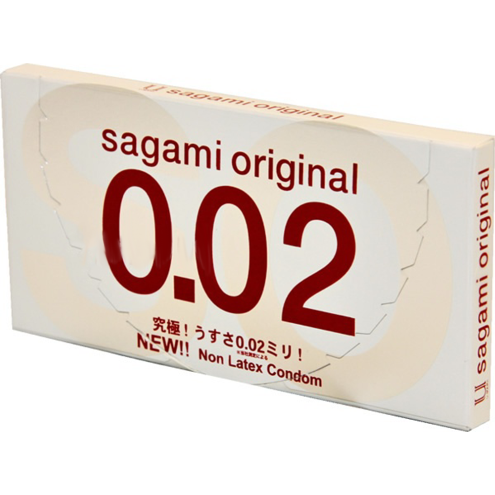 Презервативы «Sagami» Original 0.02 №2, 710, ультратонкие, гладкие