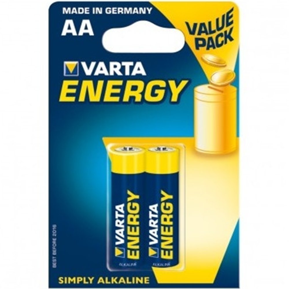 Батарейка «Varta» АА, Energy AA, 2 шт  #0