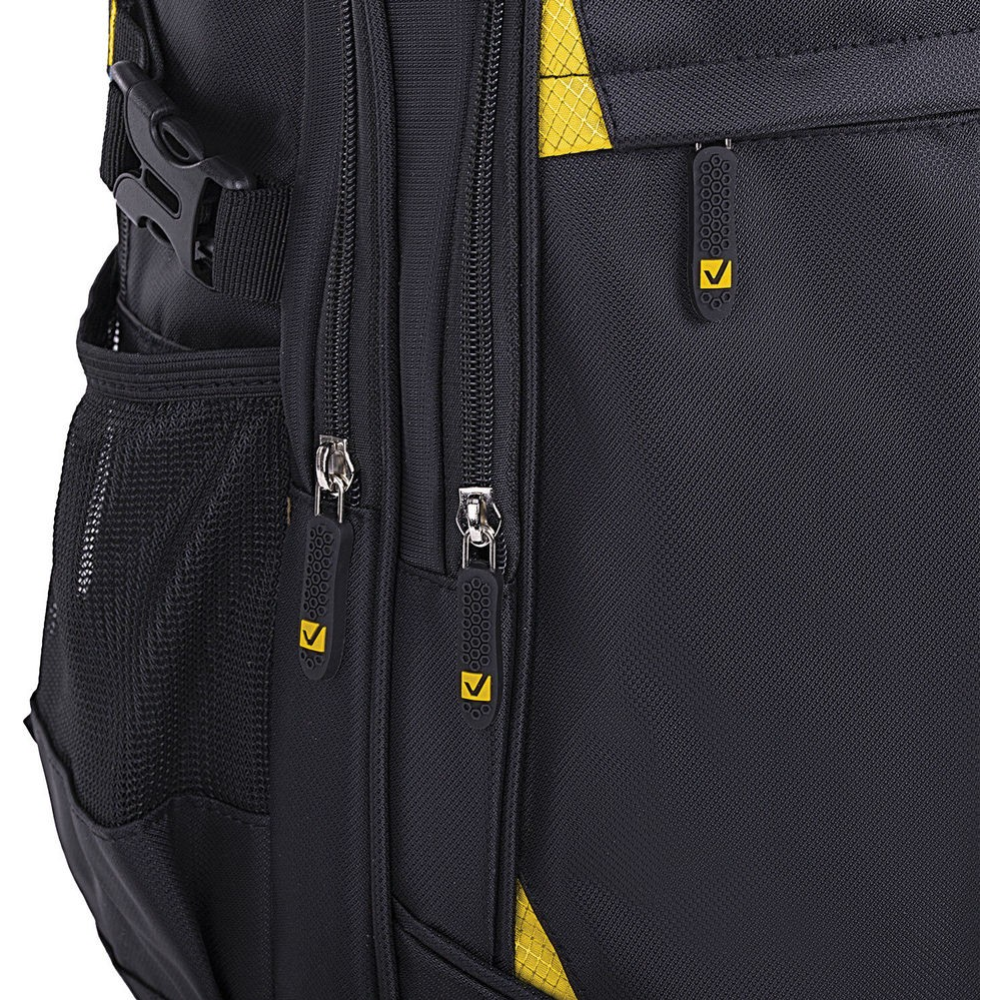 Рюкзак «Brauberg» 224385, черный/желтый