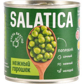 Го­ро­шек зе­ле­ный «Salatica» 425 мл