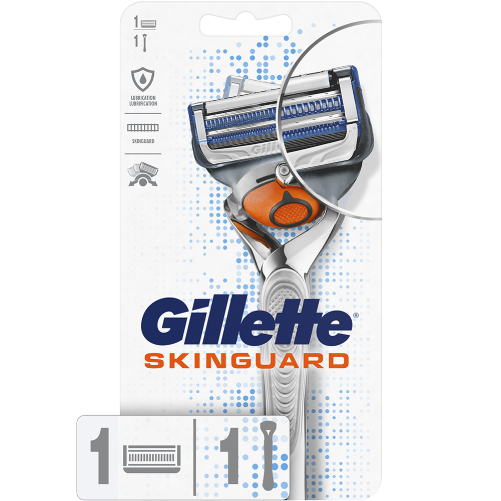 Бритва «Gillette» skinguard sensitive с 1 сменной кассетой #0