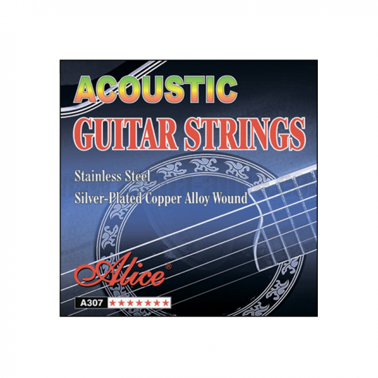 Комплект струн для акустической гитары Alice A307-SL