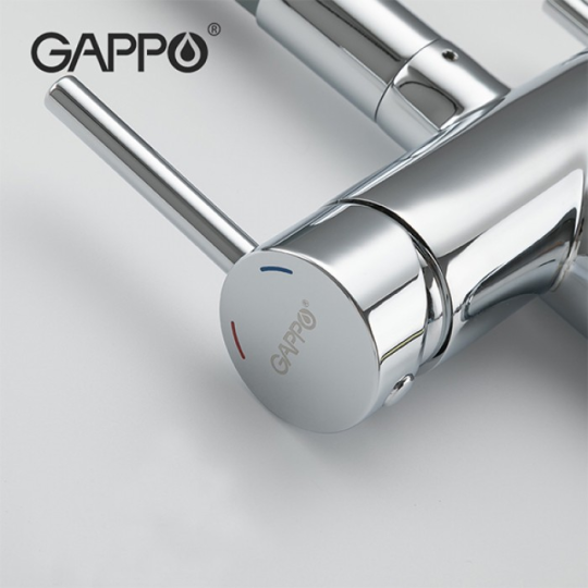 Смеситель для кухни Gappo G4398-30 Хром + Чистящее средство для смесителей Gappo GGG 550мл В ПОДАРОК 🎁