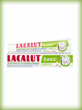 Зубная паста детская «Lacalut» Basic, 60 г