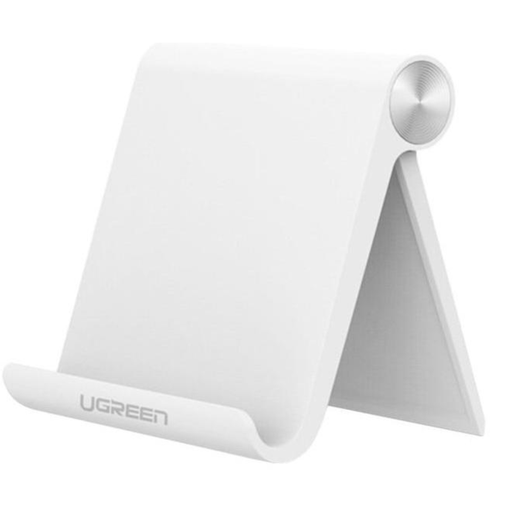 Держатель для телефона «Ugreen» Adjustable Portable Stand Multi-Angle LP106, White, 30285