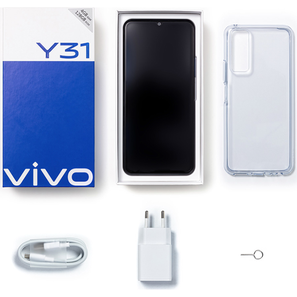 Смартфон «Vivo» Y31 4Gb/128Gb, черный купить в Минске: недорого, в  рассрочку в интернет-магазине Емолл бай