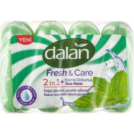 Мыло «Dalan» Fresh & Care, свежая мята, 4 х 90 г