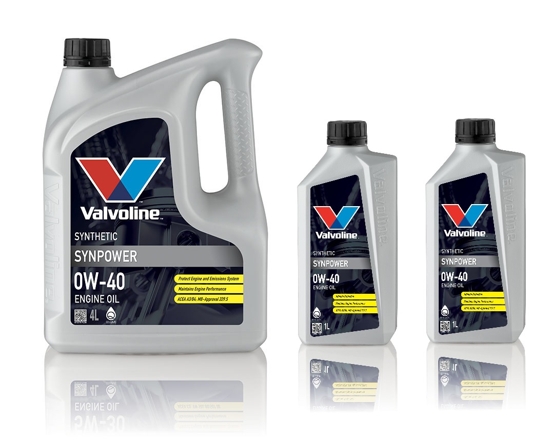 Моторное масло Valvoline SynPower 0W-40 6л (комплект 4л+1л+1л)