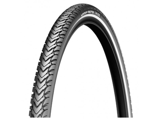 Покрышка 700x47C (47-622) Michelin PROTEK CROSS (чёрный, светоотражающая полоса)