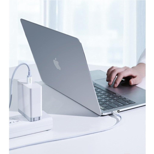 Кабель «Ugreen» USB-C 2.0 Male To USB-C 2.0 Male 3A Data, US264, 60519, White, 1.5 м