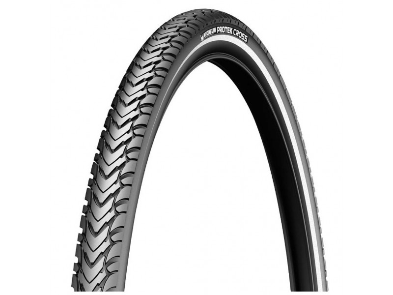 Покрышка 26x1.60 (40-559) Michelin PROTEK CROSS (чёрный, светоотражающая полоса)