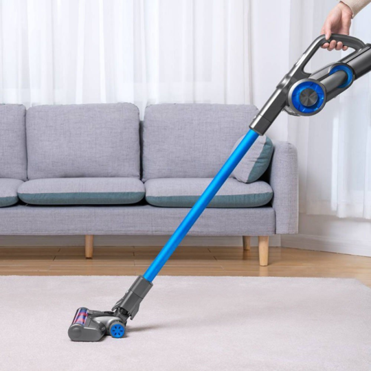 Вертикальный пылесос «Jimmy» H8 Cordless Vacuum Cleaner, graphite+blue