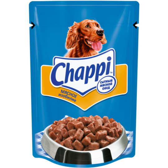 Корм для собак «Chappi» Мясное изобилие, 100 г