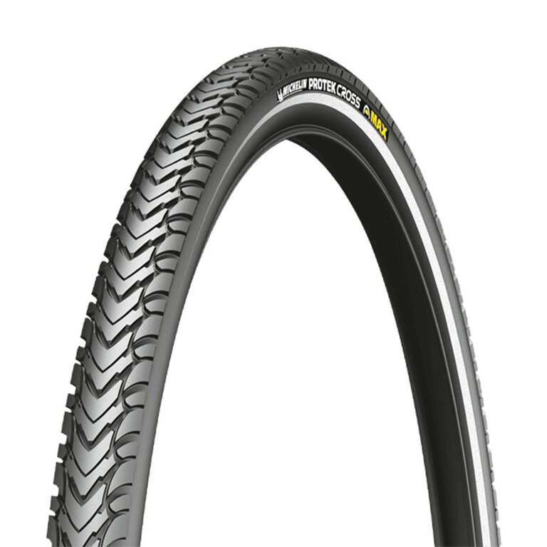 Покрышка 26x1.85 (47-559) Michelin PROTEK CROSS MAX (чёрный, светоотражающая полоса)