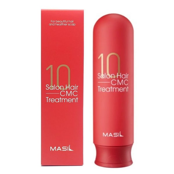 MAS 10 SAL Маска для волос восстанавливающая с аминокислотами MASIL 10 SALON HAIR CMC TREATMENT 300ml