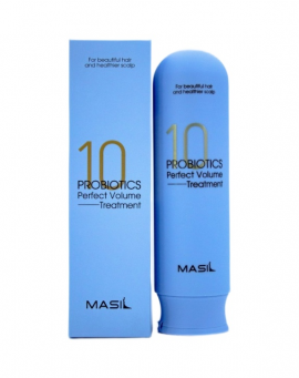 MAS 10PRO Маска для волос для объема волос с пробиотиками MASIL 10 PROBIOTICS PERFECT VOLUME TREATMENT 300ml