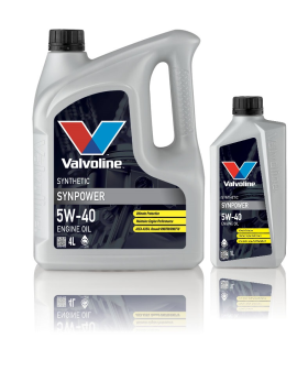 Моторное масло Valvoline SynPower 5W-40 5л (комплект 4л+1л)