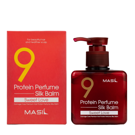 MAS 9PRO Бальзам для волос протеиновый MASIL 9 PROTEIN PERFUME SILK BALM 180ML (SWEET LOVE)