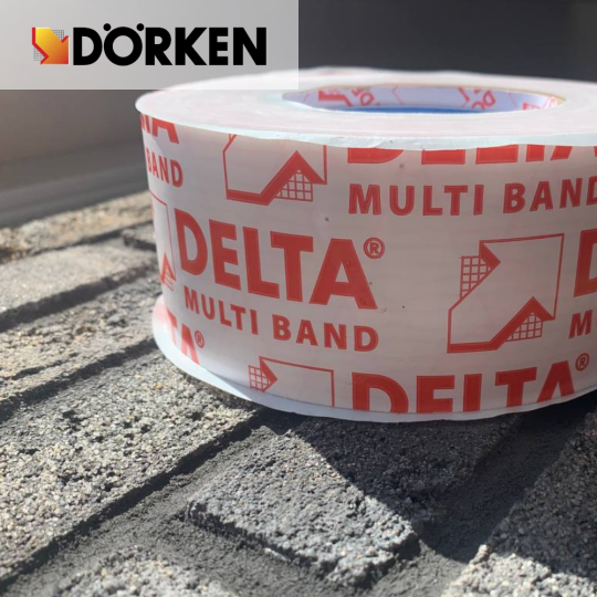 Скотч для кровельных мембран и пароизоляции Delta Multi-band M60, 60мм*25м, Германия