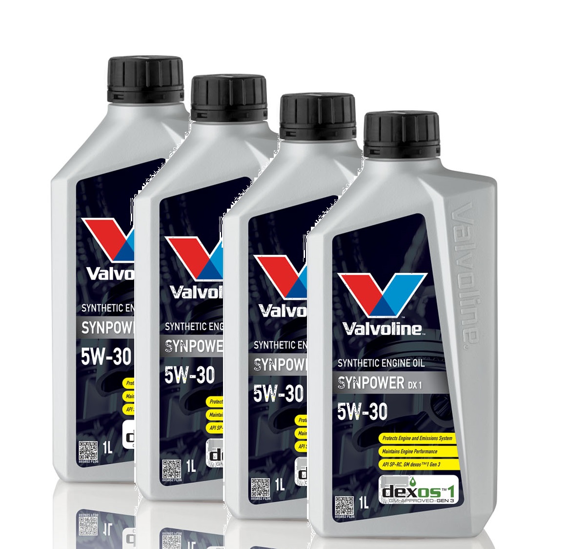 Моторное масло Valvoline Synpower DX1 5W-30 4л (комплект 1л х 4шт)