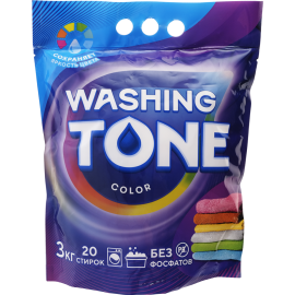 Стиральный порошок «Washing Tone» Колор Автомат, 3 кг