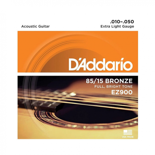 Комплект струн для акустической гитары D'Addario EZ900