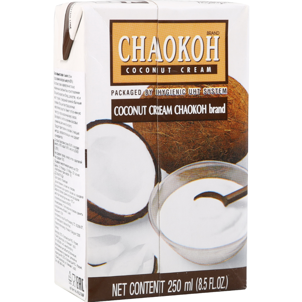 Кокосовые сливки «Chaokoh» 250 мл #0