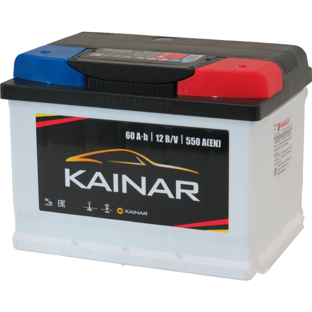 Аккумулятор «Kainar» 60 R низкий, 550A, 242х175х175, X 060 15 29 02 0141 05 06 0 L