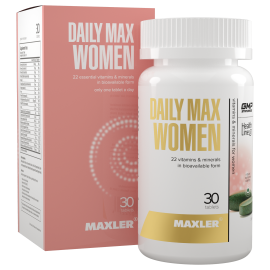 Витамины и минералы Maxler Daily Max Women 30 tabs