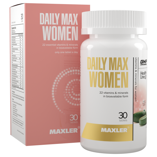 Витамины и минералы Maxler Daily Max Women 30 tabs