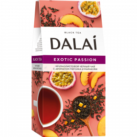 Чай черный круп­но­ли­сто­вой «Dalai» Exotic Passion, 80 г