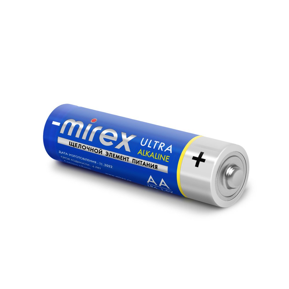 Батарейка Mirex Ultra Alkaline АА LR6 2BL