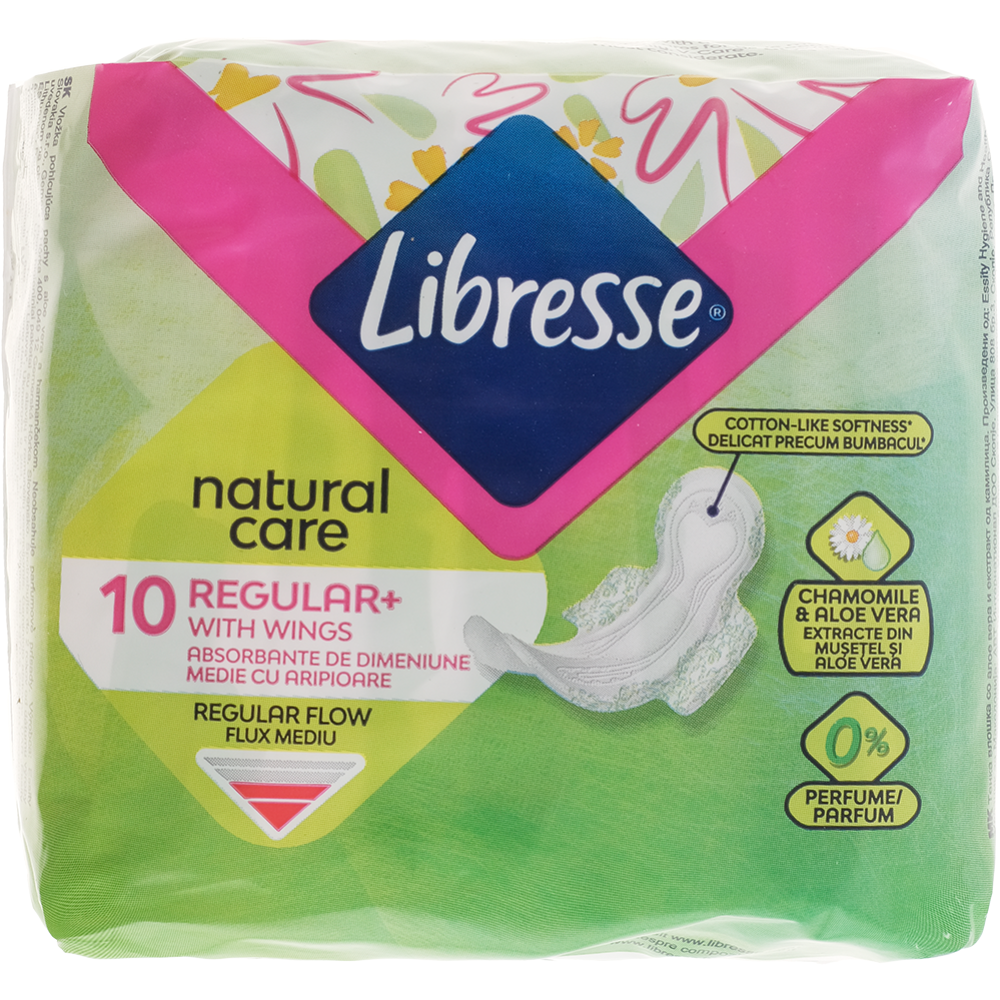 Женские прокладки «Libresse» Fresh Normal, 10 шт