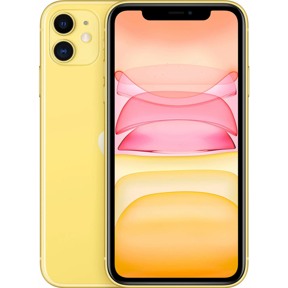 Смартфон «Apple» iPhone 11 128GB, MHDL3, желтый купить в Минске: недорого,  в рассрочку в интернет-магазине Емолл бай