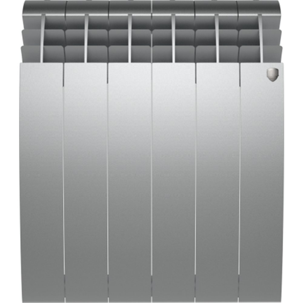 Радиатор  «Royal Thermo» BiLiner 500, НС-1176318, silver satin, 6 секций