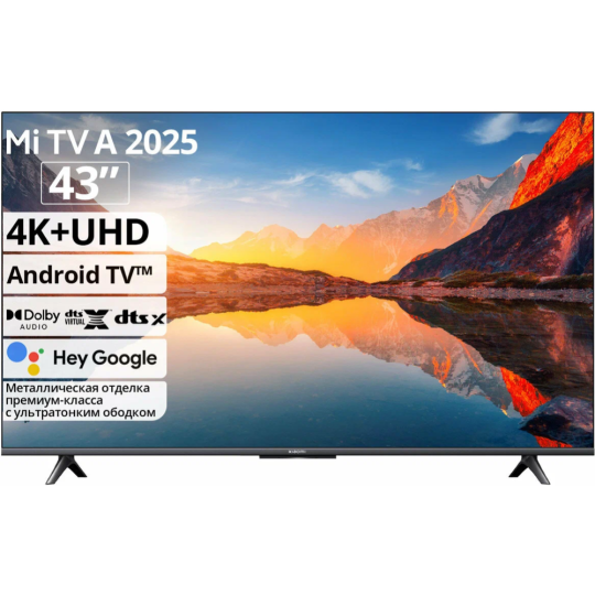 Телевизор «Xiaomi» TV A FHD 43, 2025, L43MA-AFRU, международная версия