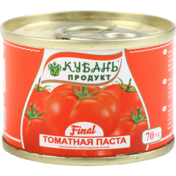 Паста то­мат­ная «Ку­бань про­дук­т» 70 г