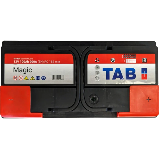 Аккумулятор автомобильный «TAB» Magic 100 R, 900A, 354х175х190, 189800