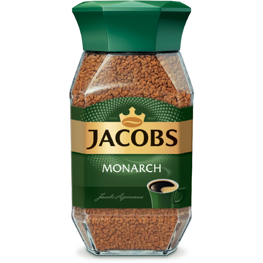 Кофе рас­тво­ри­мый «Jacobs» Monarch, 95 г