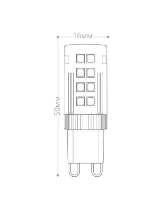 Лампа светодиодная Feron LB-432 G9 5W 175-265V 4000K 25770