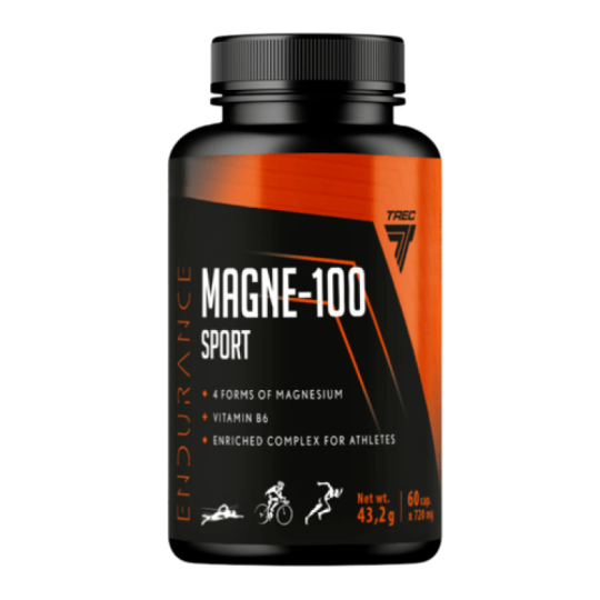 МАГНИЙ TREC NUTRITION MAGNE 100 SPORT (Магний + B6) NEW Польша