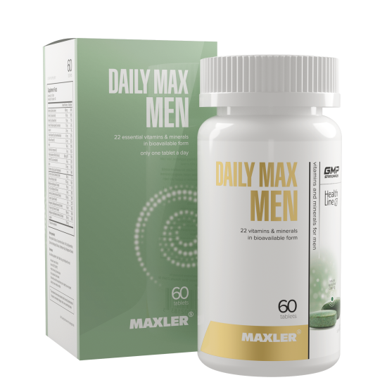 Витамины и минералы Maxler Daily Max Men 60 tabs