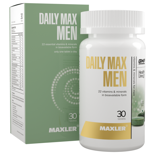 Витамины и минералы Maxler Daily Max Men 30 tabs