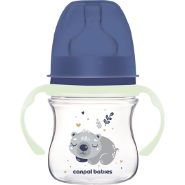 Бутылочка для кормления «Canpol Babies» EasyStart, Sleepy Koala, 35/236_blu, 120 мл