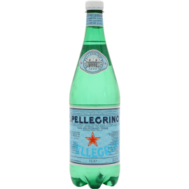 Вода минеральная «S.Pellegrino» газированная, 1 л