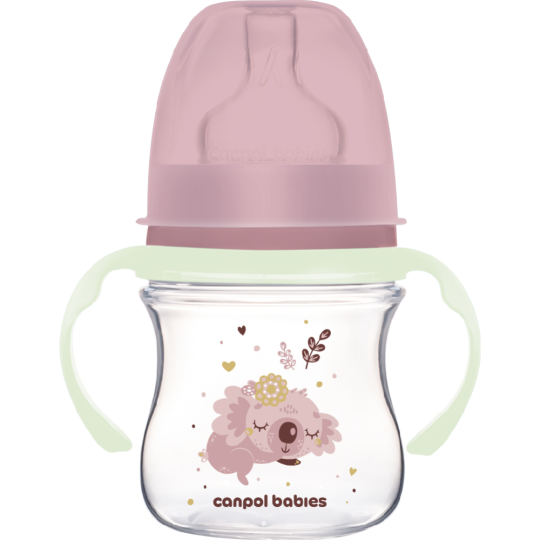 Бутылочка для кормления «Canpol Babies» EasyStart, Sleepy Koala, 35/236_pin, 120 мл