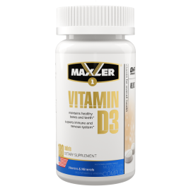 Витамин Д3 Maxler Vitamin D3 1200 IU 180 tabs