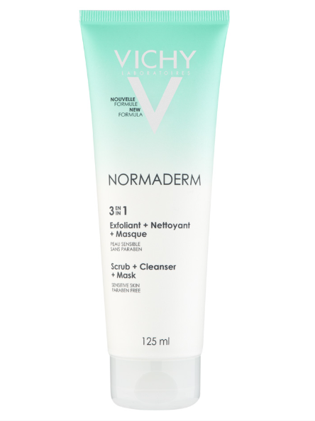 Гель для умывания VICHY Normaderm Очищающий 3 в 1, 125 мл